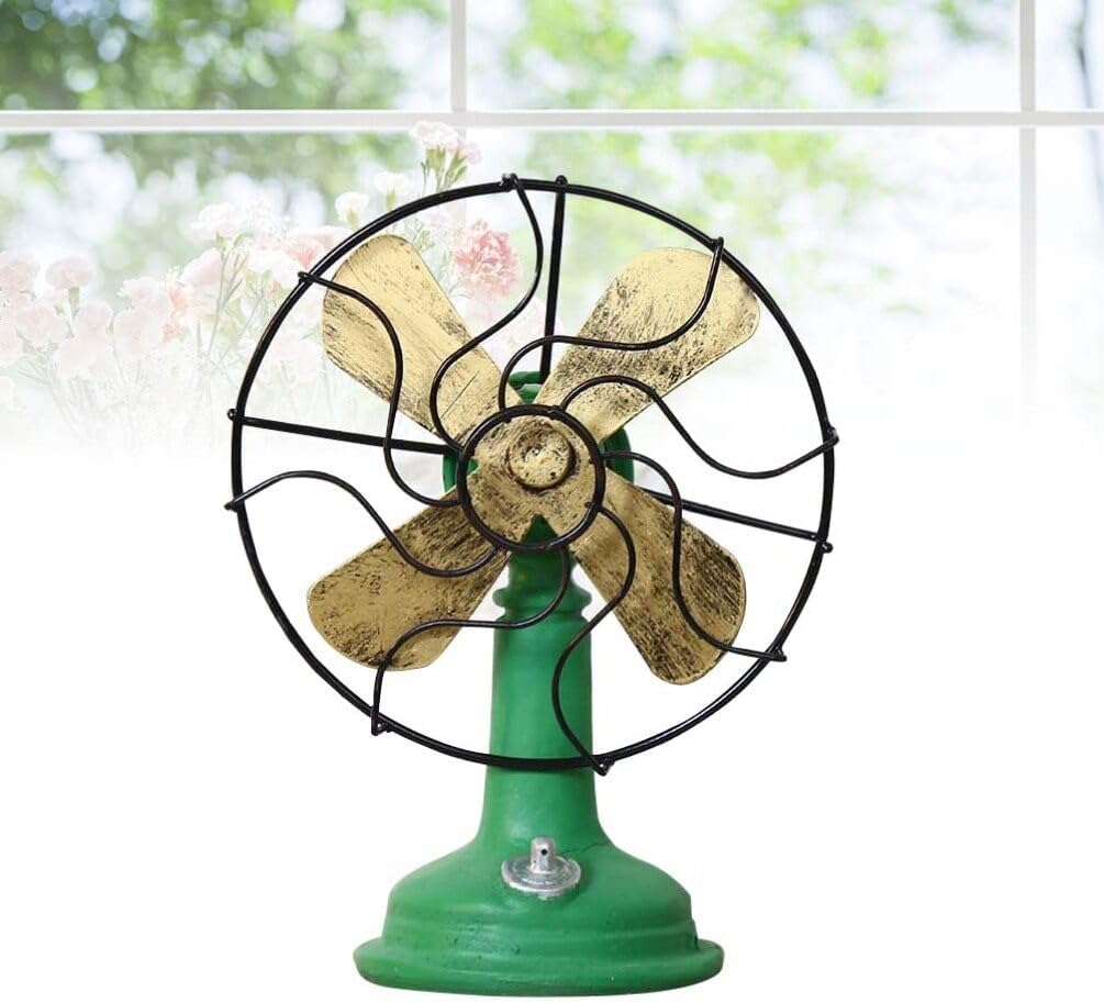 Vintage Oscillating Standing Fan Retro Table Top Fan A2864