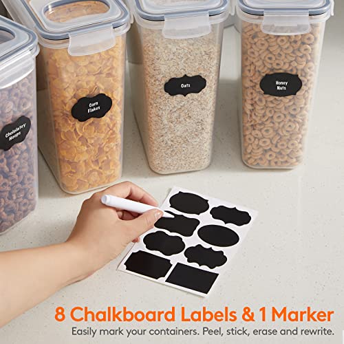 Cereal Containers with Flip-Top Lids, 4-Piece Airtight Food Storage Set P421012