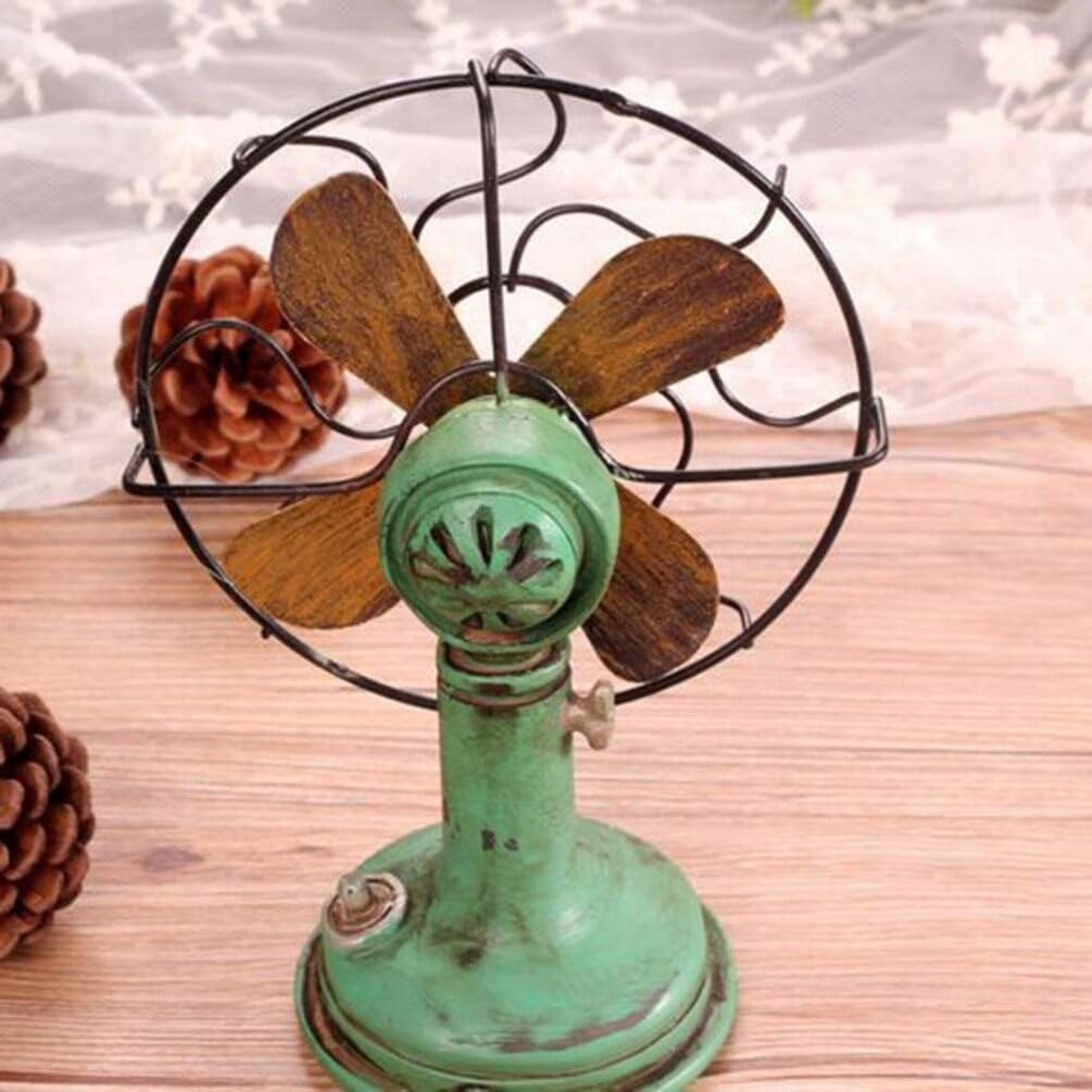 Vintage Oscillating Standing Fan Retro Table Top Fan A2864
