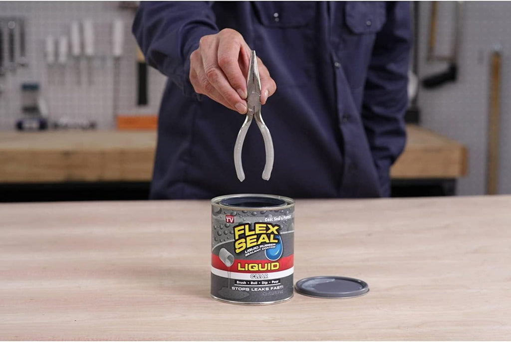 Liquid Rubber Coating Sealant, Waterproof, Flexible, UV Resistant, 1 Gallon P636897