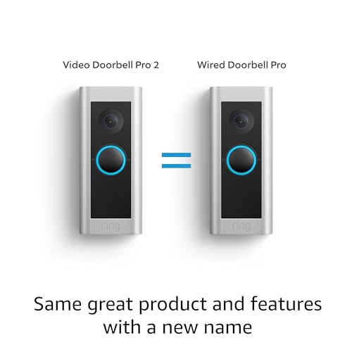 Wired Doorbell Pro with Existing Doorbell Wiring Required P79771