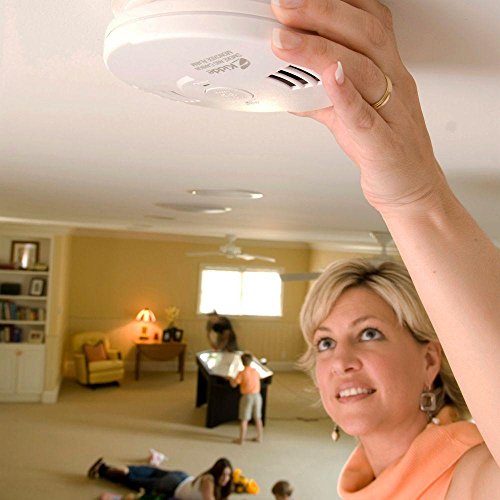Smoke & Carbon Monoxide Detector, Battery Powered, with Voice Alert E92726