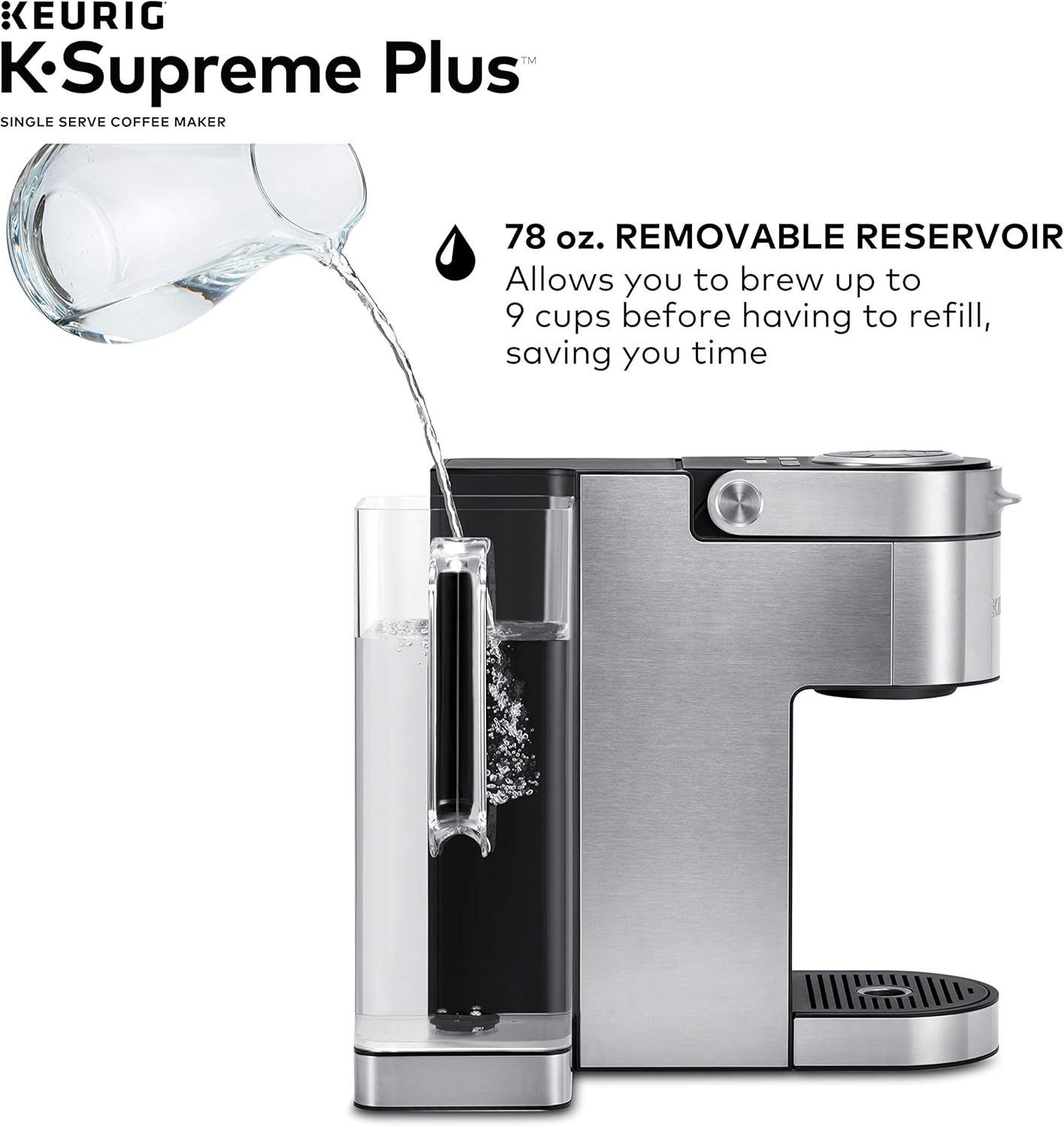 Single Serve Coffee Maker with 40 K-Cup Pods Variety Pack T181