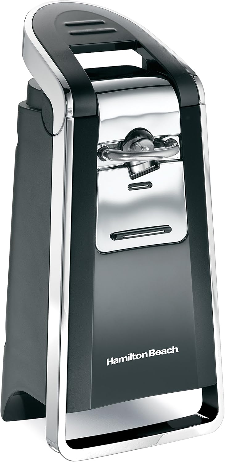Smooth Edge Electric Can Opener and Soft-Handled Manual Can Opener V402339