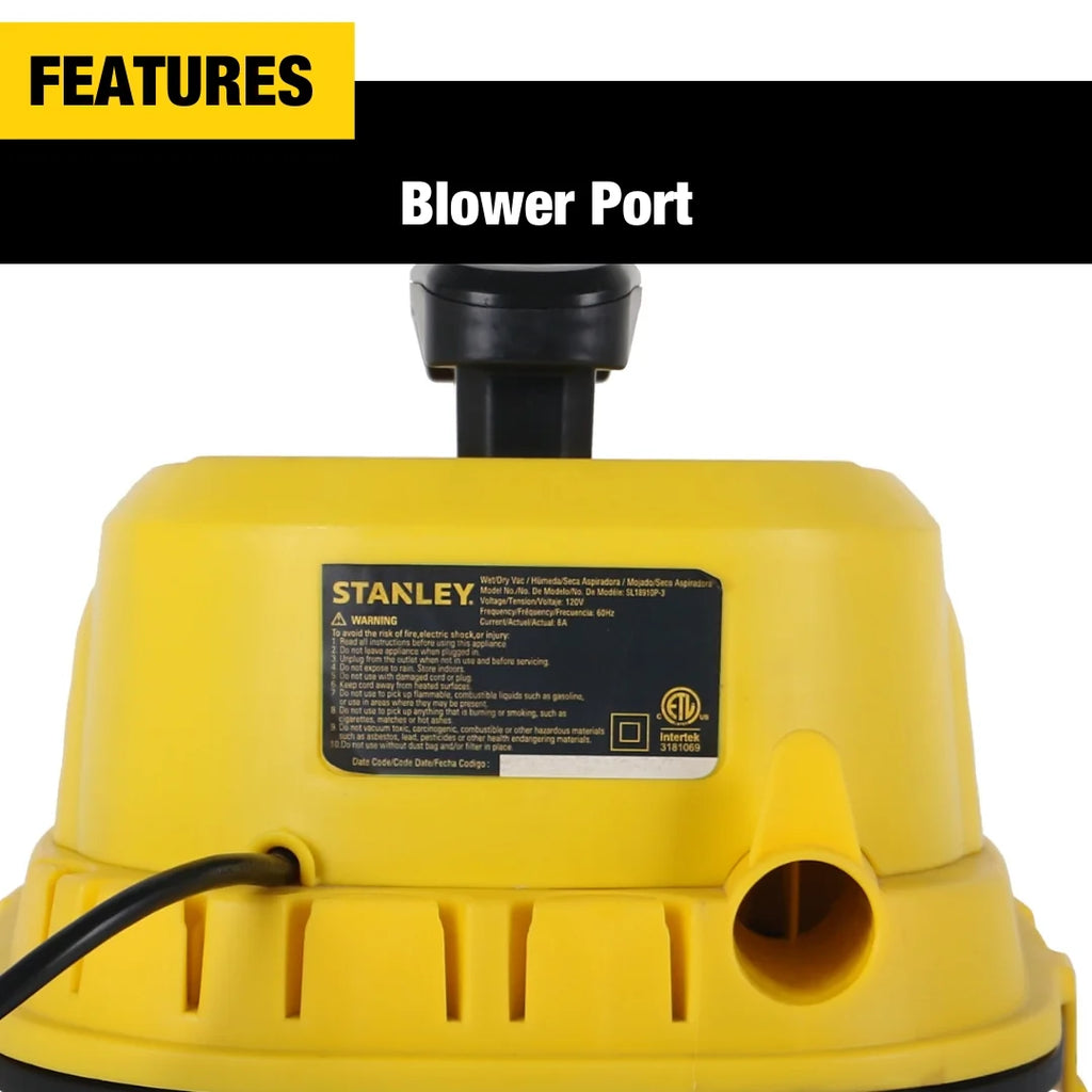 3 Gallon Wet Dry Vacuum, 3 Peak HP N665038