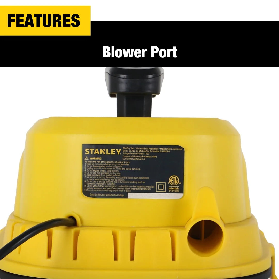 3 Gallon Wet Dry Vacuum, 3 Peak HP N665038