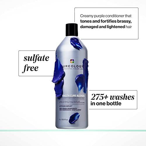Purple Shampoo and Conditioner Set for Brassy Hair, Sulfate-Free D818