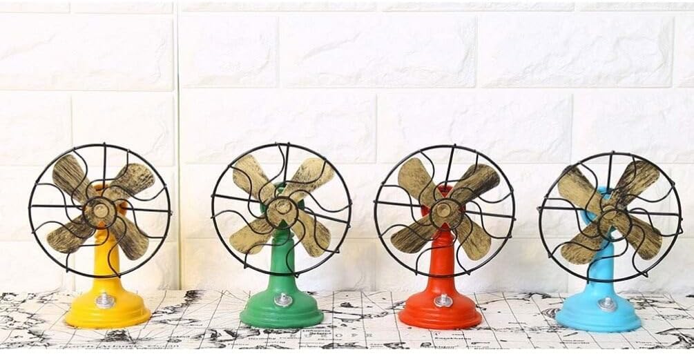 Vintage Oscillating Standing Fan Retro Table Top Fan A2864