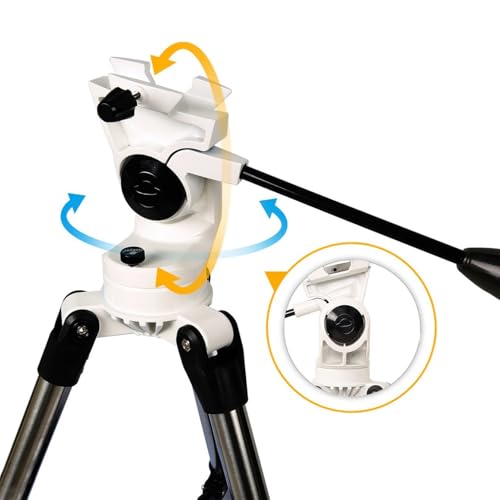 80mm AZ Refractor Telescope for Adults and Kids Astronomy K103