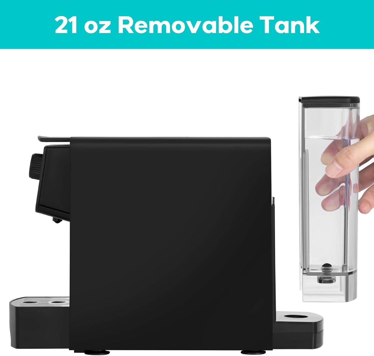 Espresso Machine for Nespresso Original Pods, 20 Bar, Compact Capsule Coffee Maker S54378
