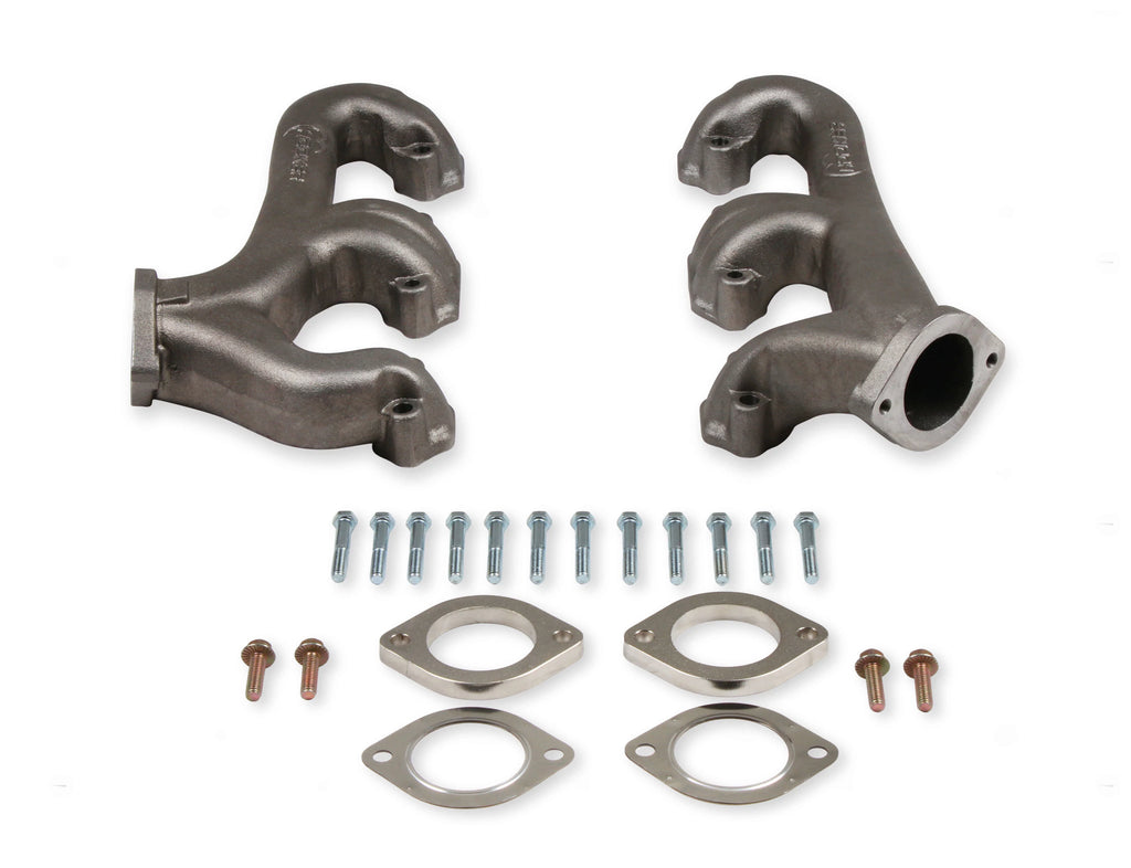 Cast Iron Exhaust Manifolds D-Port for 1967-1974 Camaro, 1968-1969 Chevelle D3318