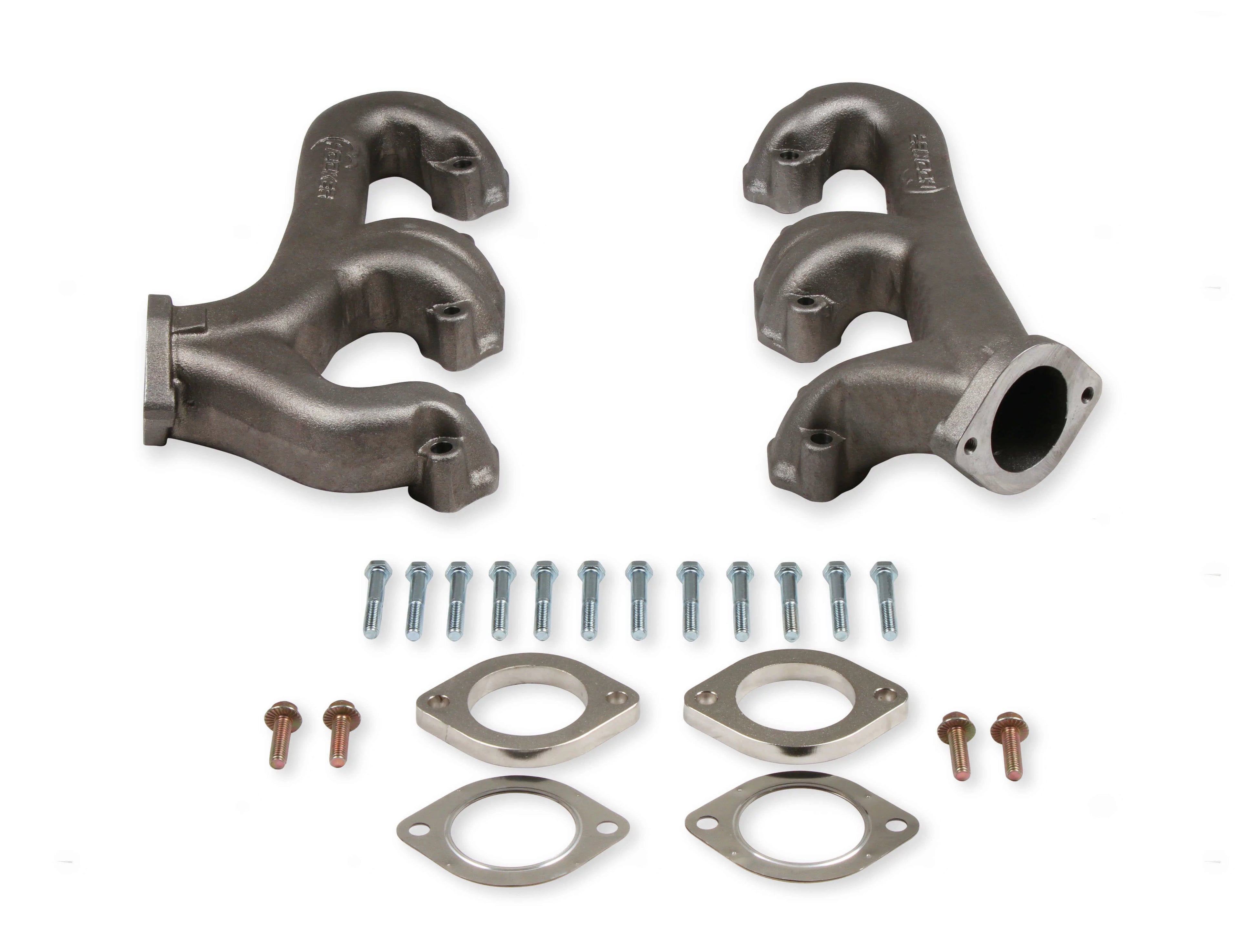 Cast Iron Exhaust Manifolds D-Port for 1967-1974 Camaro, 1968-1969 Chevelle D3318