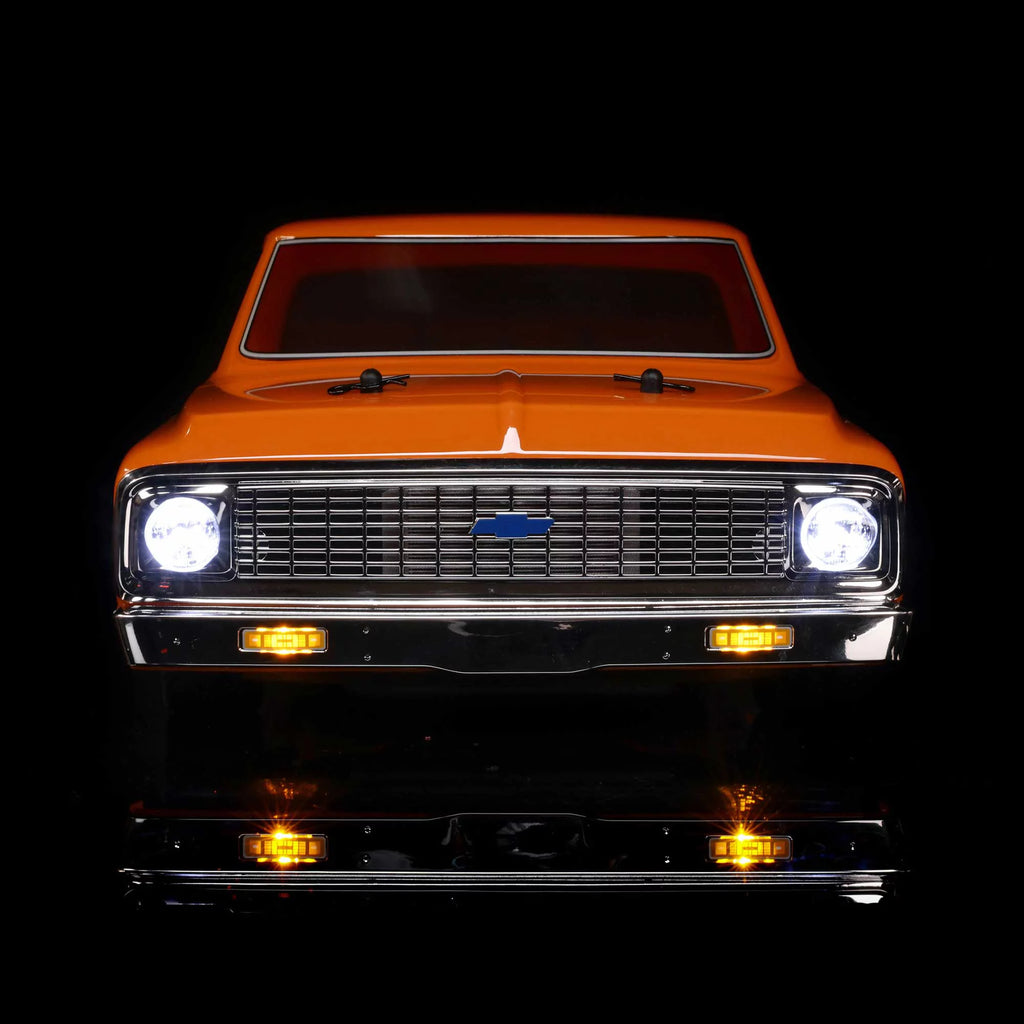1/10 1972 Chevy C10 Pickup Truck RC AWD RTR Orange C80307
