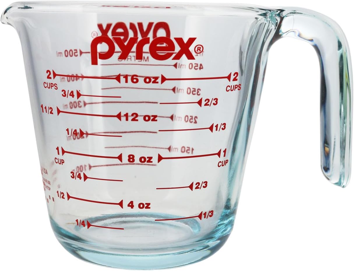 Glass Measuring Cup, 2-Cup E415