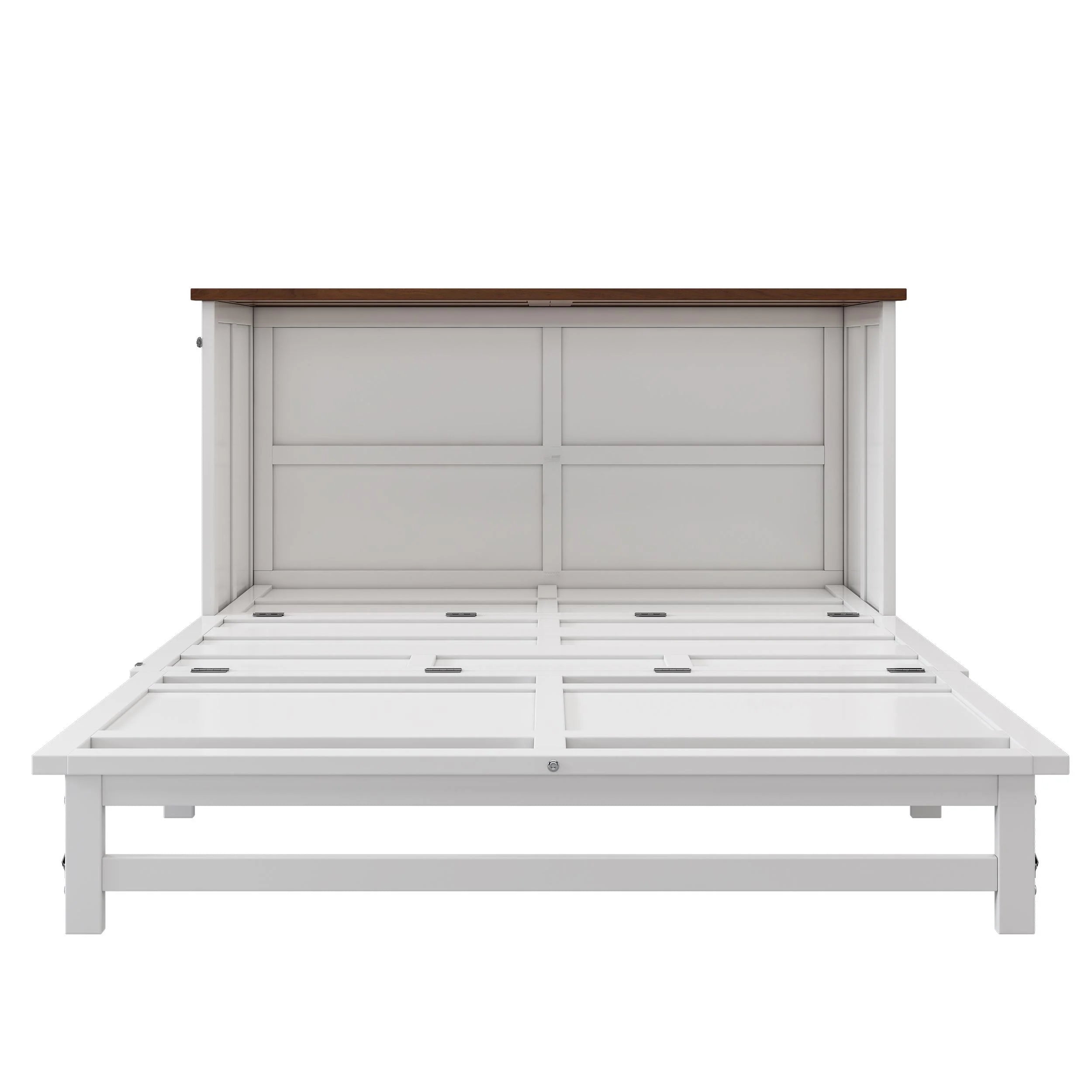 Murphy Bed Queen with Storage Drawer and Charging Station J431562