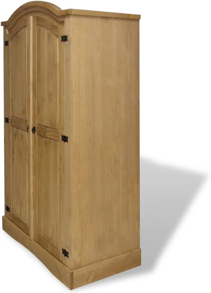 Mexican Pine 2-Door Wardrobe U99480