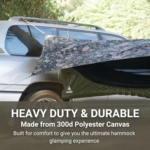 Lay Flat Hammock Tent with Mosquito Net, Insulated Pad and Rainfly D732