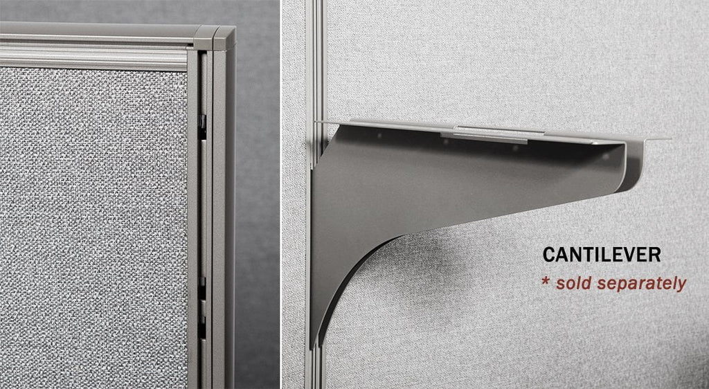 Office Cubicle 4 Stations Partition Wall Room Divider Y5600