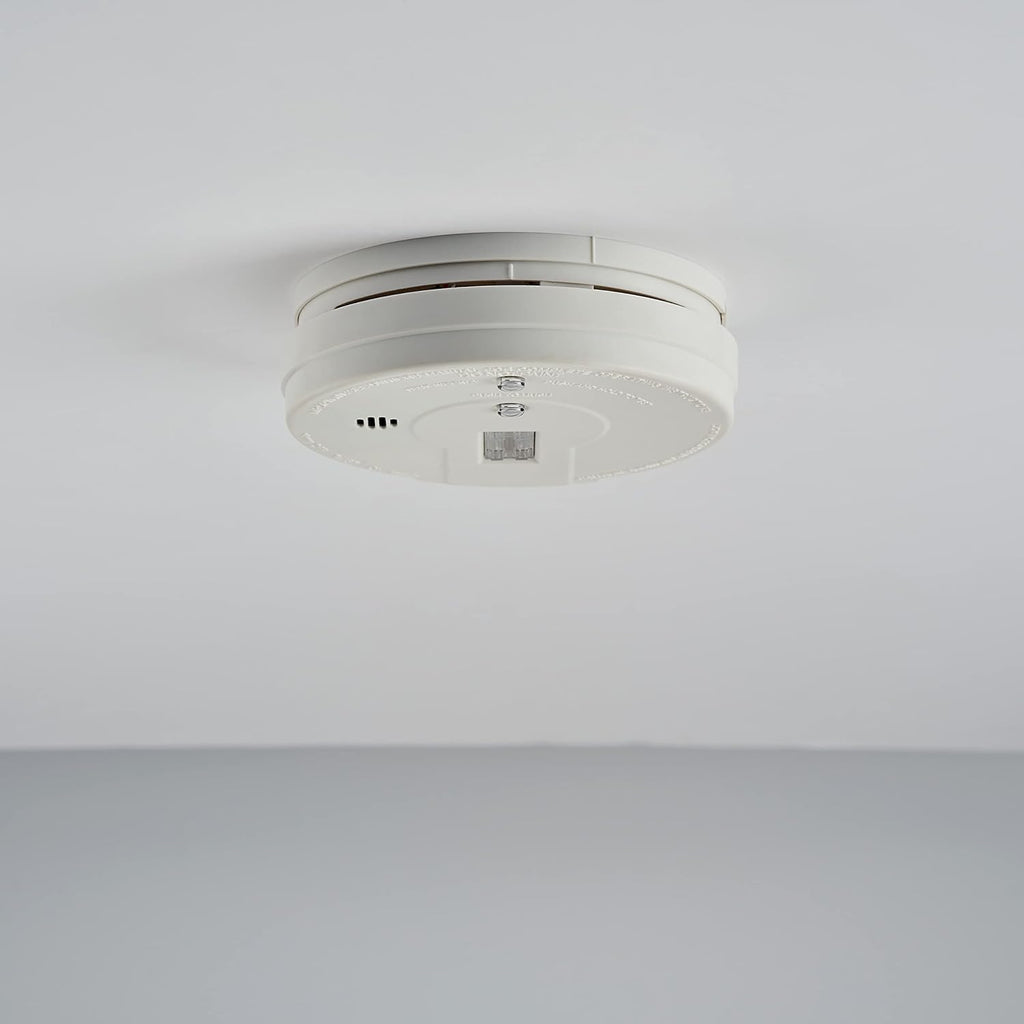 Smoke Detector with Safety Light, Battery Operated Alarm for Hallways S310