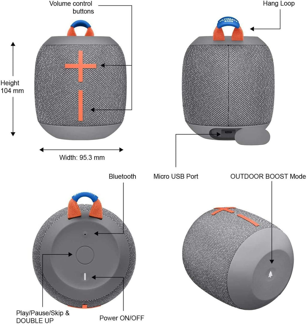 Portable Waterproof Bluetooth Speaker K5415