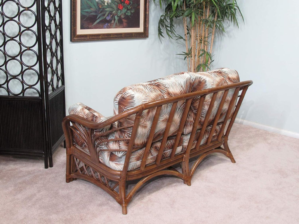 Rattan Loveseat V475