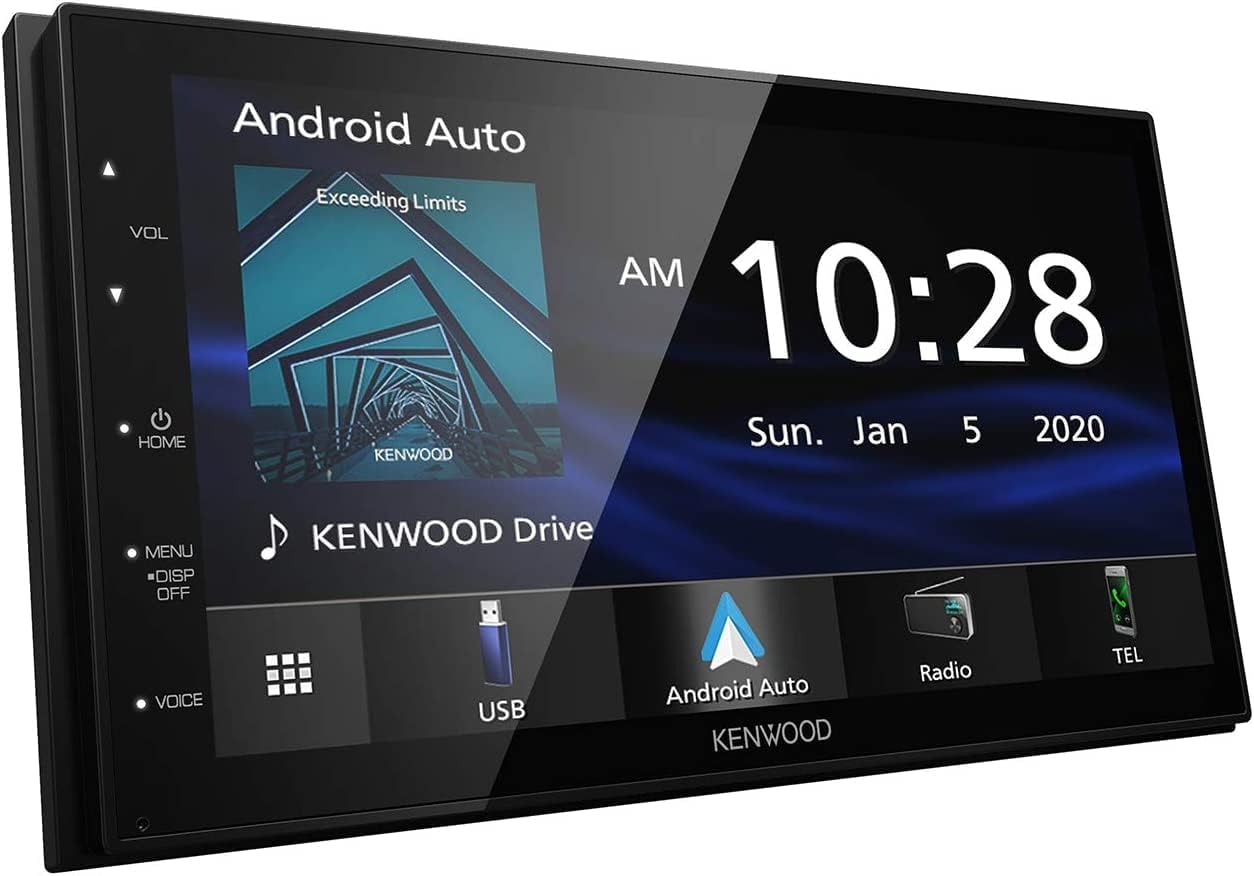 6.8" Capacitive Touchscreen Digital Multimedia Receiver with Apple CarPlay & Android Auto and Rearview Camera M68313