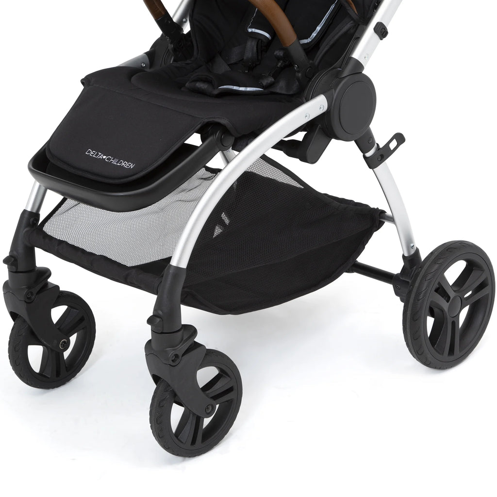 Reversible Stroller with Reclining Seat and Adjustable Footrest E492424