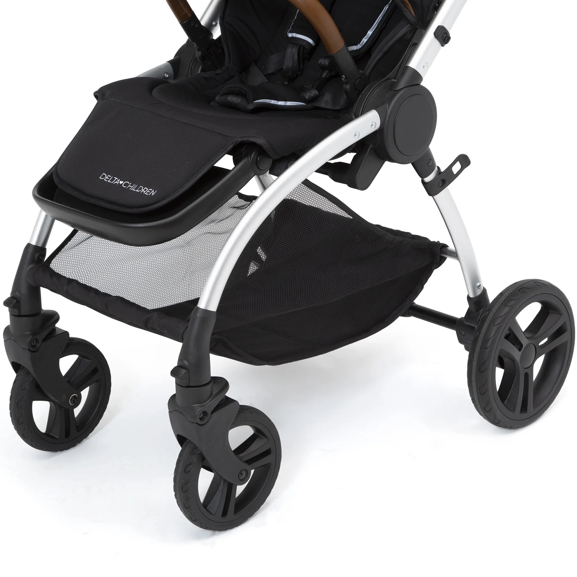 Reversible Stroller with Reclining Seat and Adjustable Footrest E492424