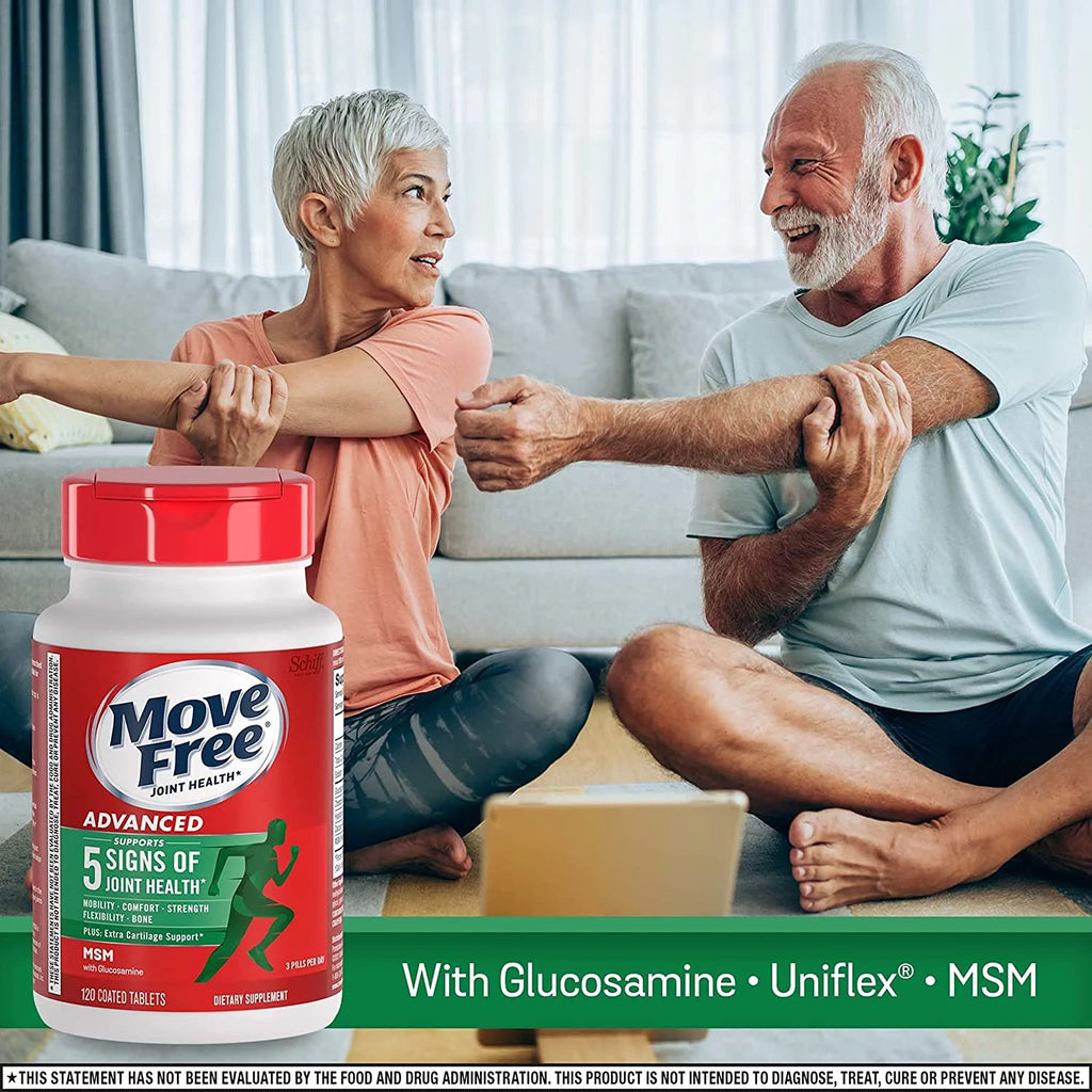 Glucosamine Chondroitin MSM Joint Support Supplement, Coated Tablets, 120 Count N10561
