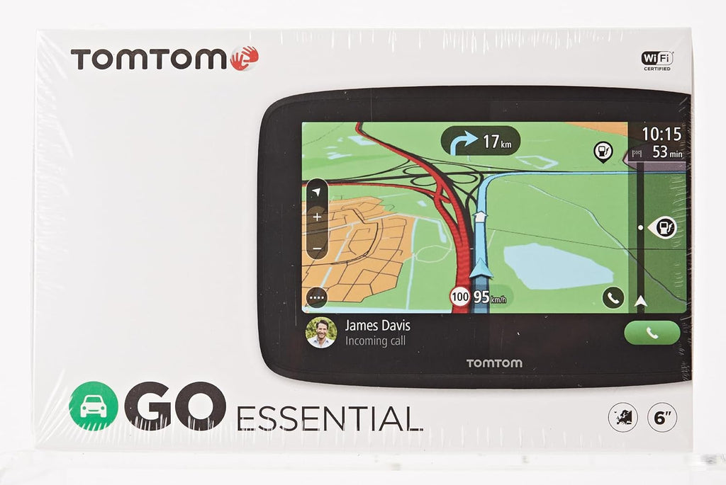 Car Sat Nav 6 Inch with EU Maps, Traffic Alerts, Hands-free Calling D724831