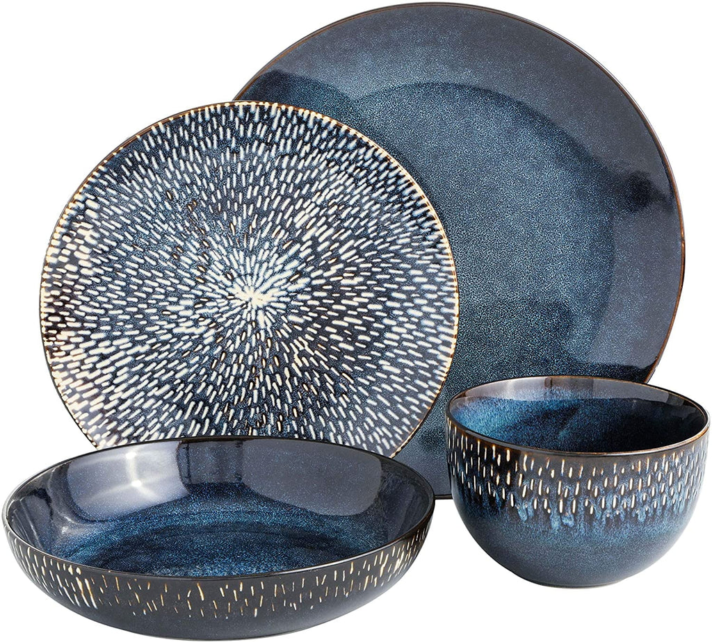 16-Piece Dinnerware Set - Cobalt L419022