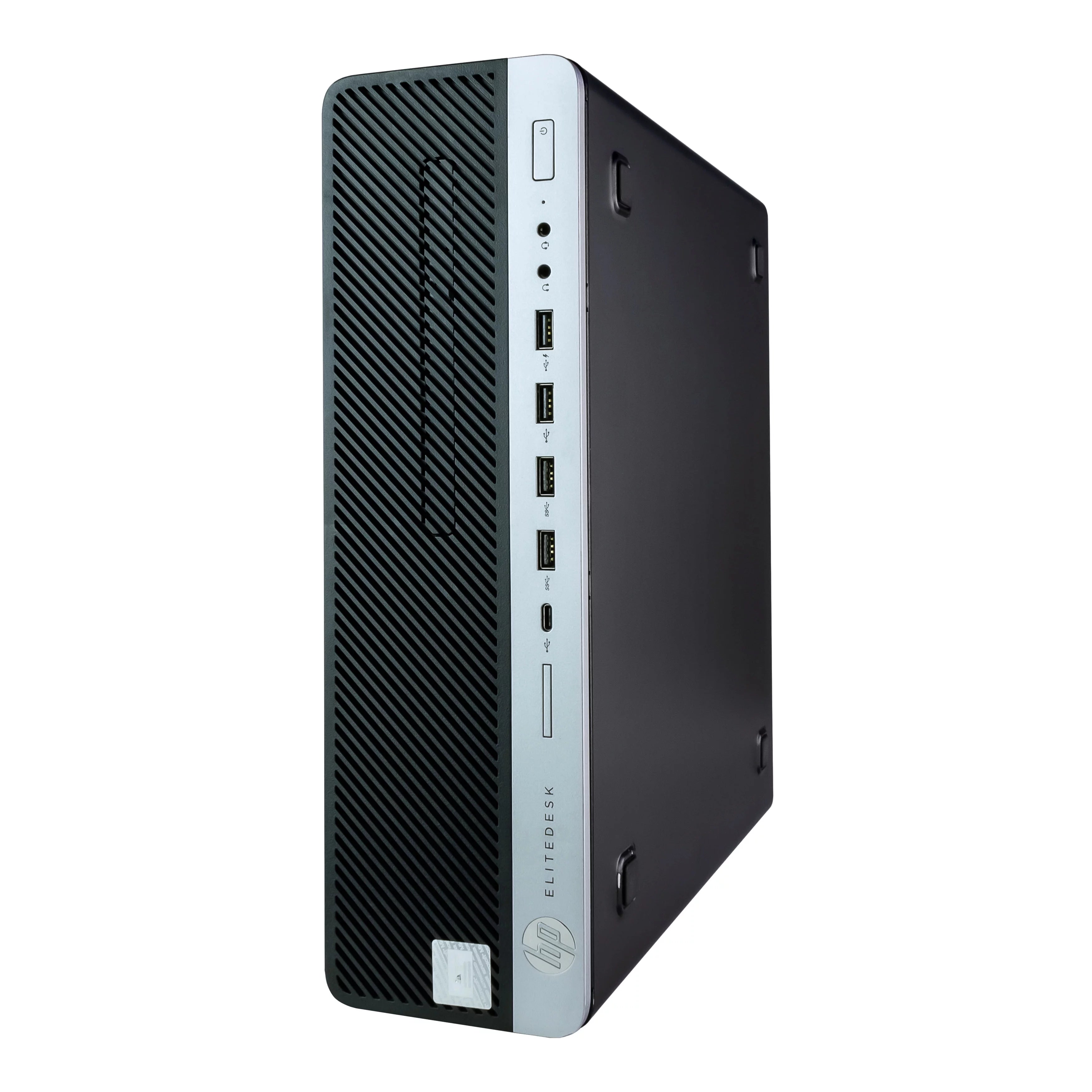 Refurbished Desktop Computer with Hexa Core i5, 16GB RAM, 500GB SSD, 24in Monitor, Keyboard and Mouse Y3386
