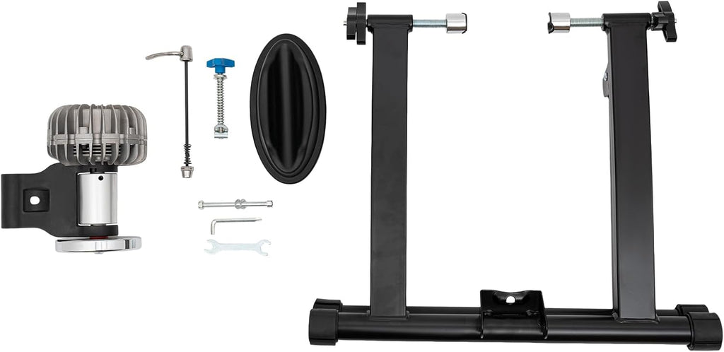 Magnetic Indoor Bike Trainer Stand for 26-29" & 700C Wheels with Quick Release Lever K93210
