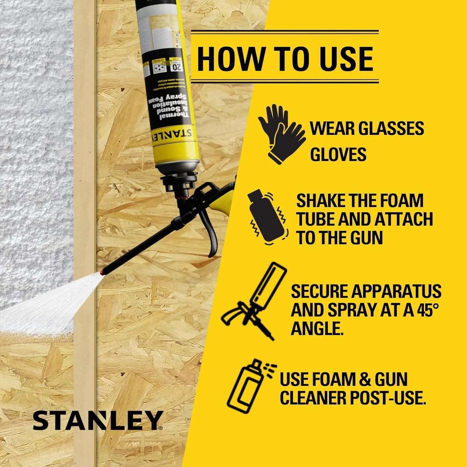 Spray Foam Insulation Kit, Closed Cell, 480 Board Feet A200402