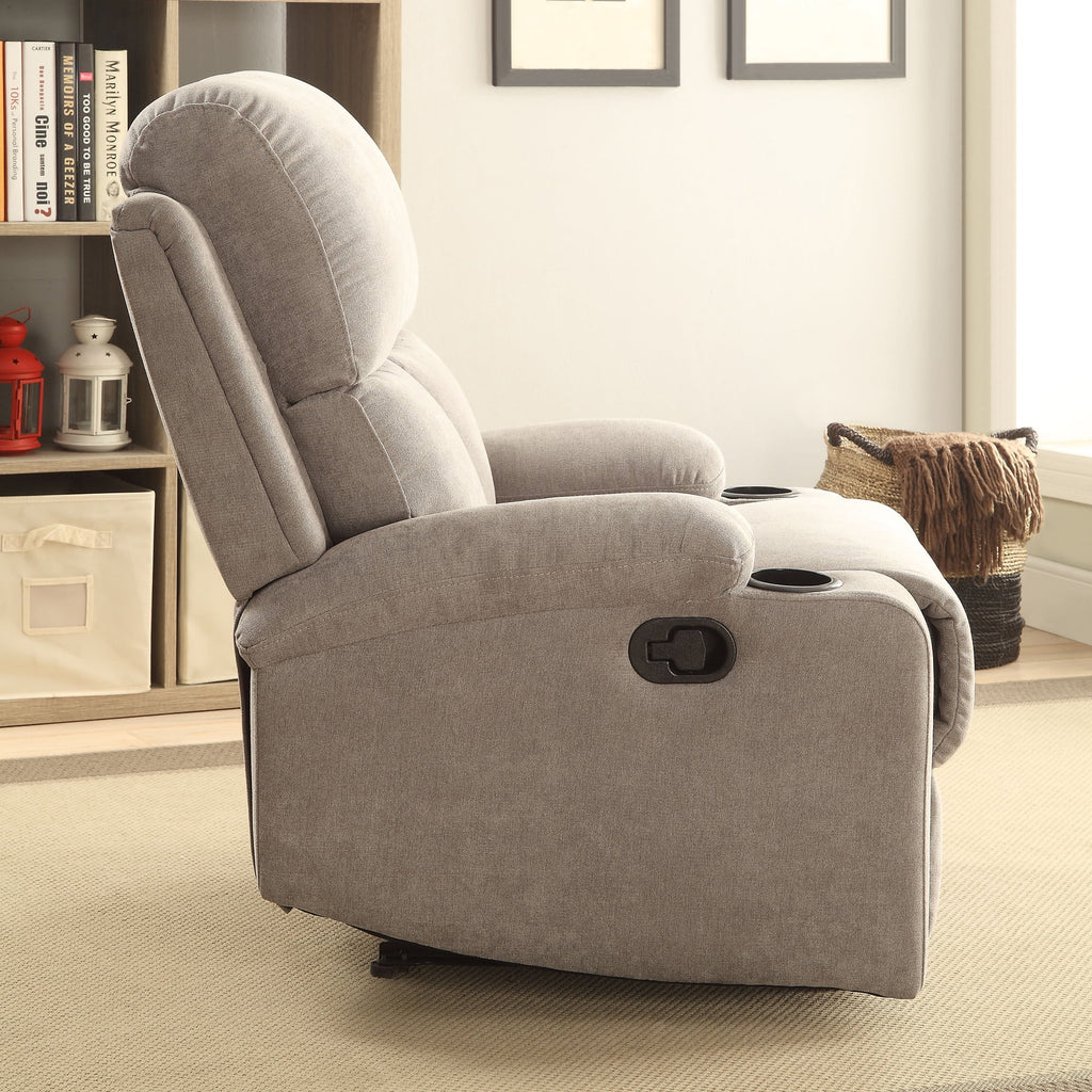 Upholstery Motion Recliner in Gray A319