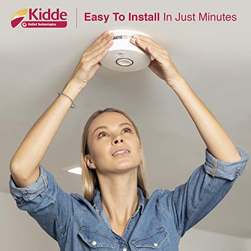 Smoke Detector with 10-Year Battery and Photoelectric Sensor G49259