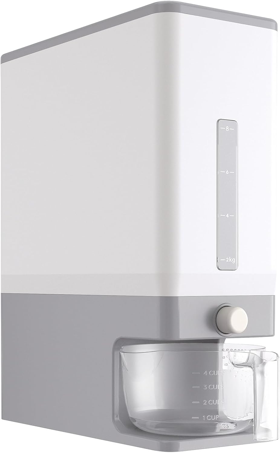 Rice Dispenser 25 Lbs with Measuring Cup, Moisture Proof Storage Container K549228