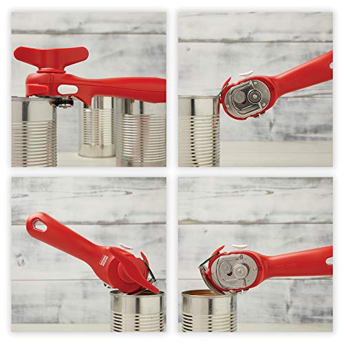 Multi-Purpose Jar and Bottle Opener for Ring-Pull Cans C235