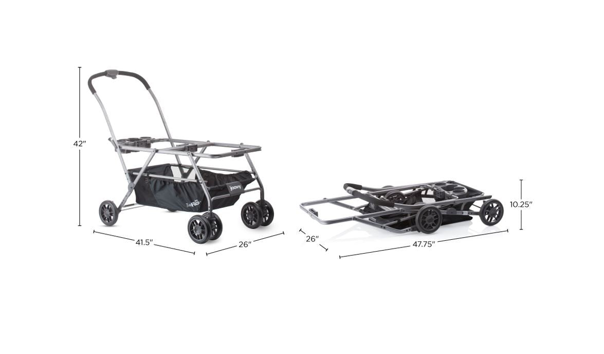 Twin Car Seat Stroller Frame H5022
