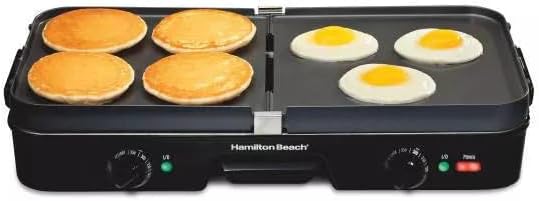 3-in-1 Grill/Griddle with Dual-Zone Temperature Control J24721