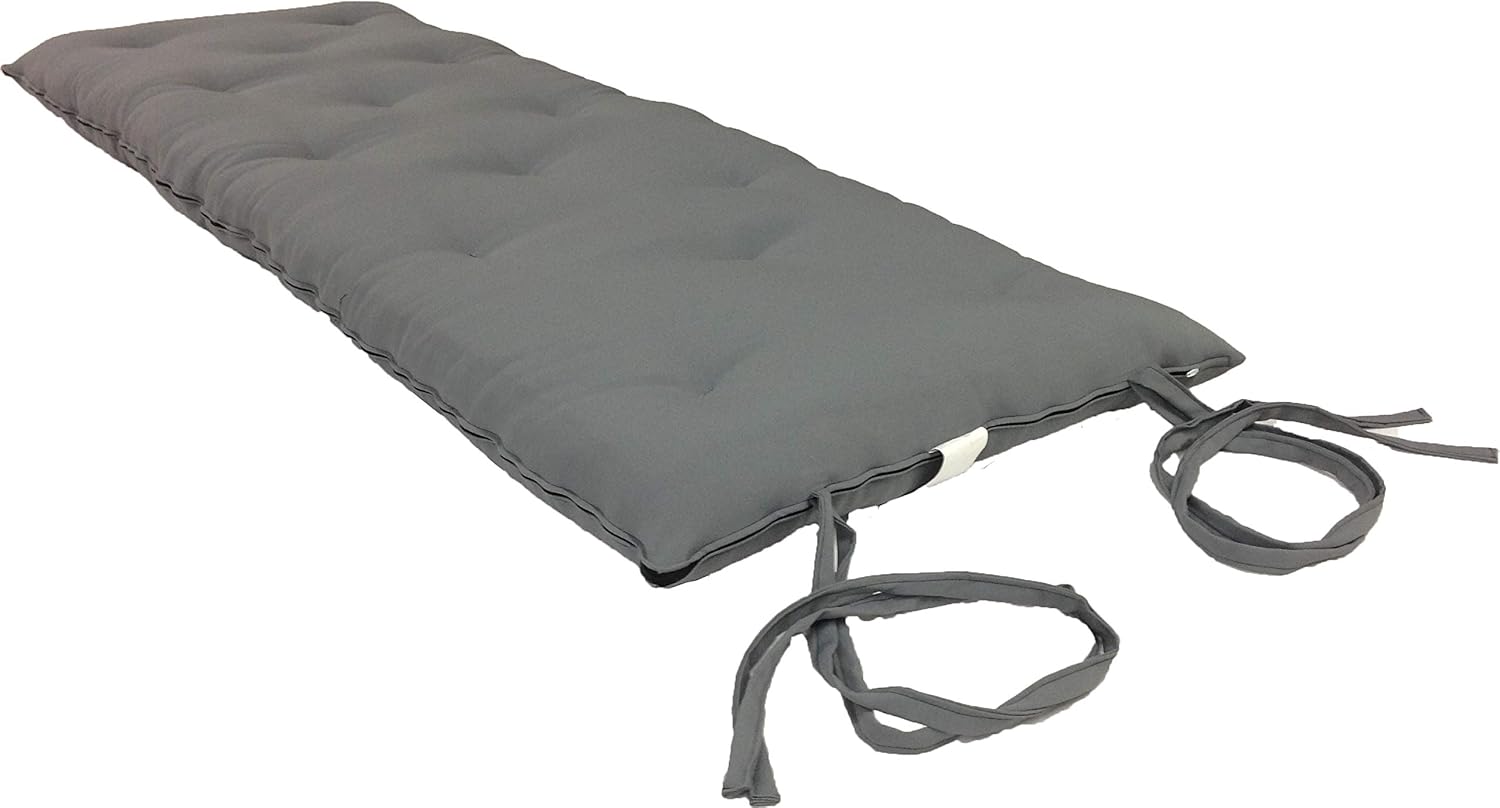 Full Size Japanese Floor Mattress, Cotton Foam, 80 x 54 x 3 V760092
