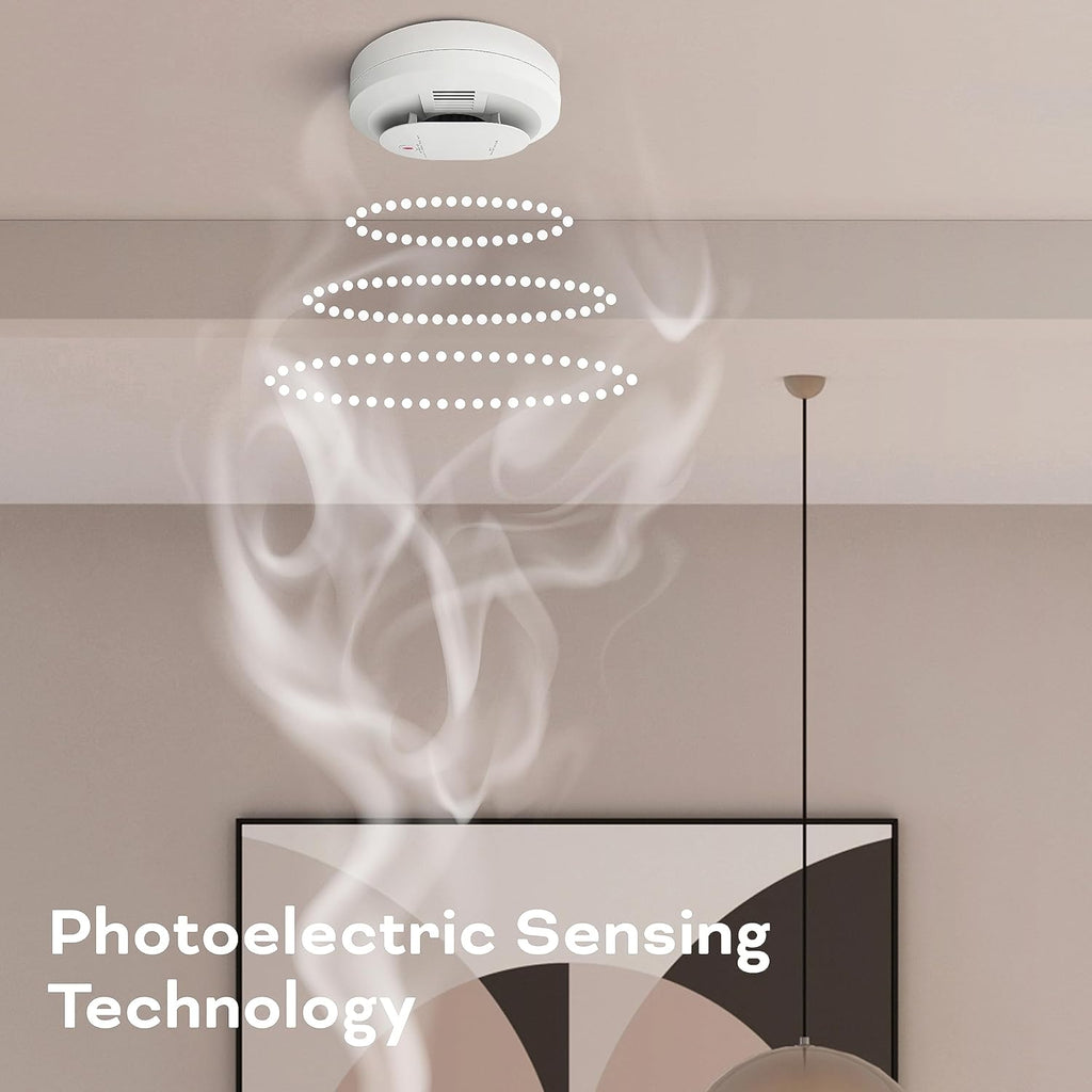 Smoke & Carbon Monoxide Detector, Battery Powered, LED Indicators K835
