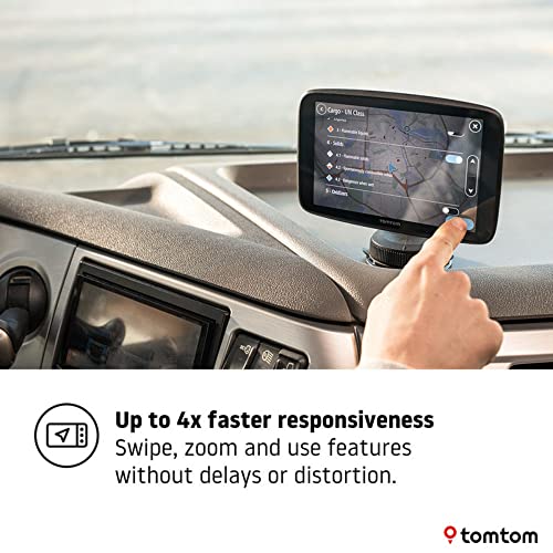 Truck GPS 7 Inch HD Screen with Custom Truck Routing and Traffic Updates G6801