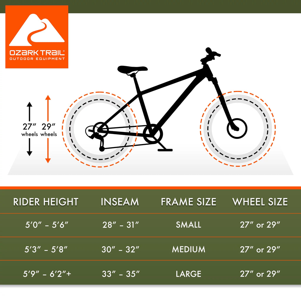 29" Mountain Bike, Medium Frame, Gray Q12690