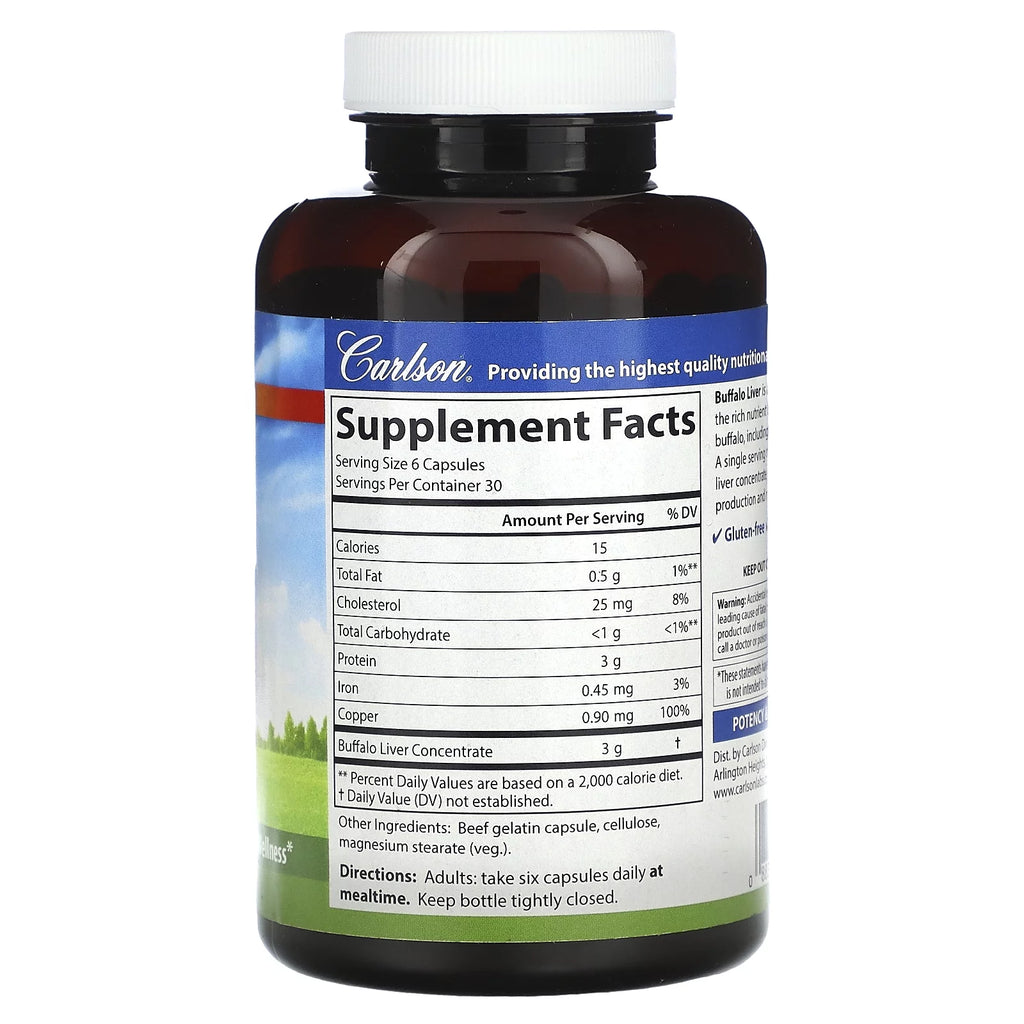 Buffalo Liver Capsules F356