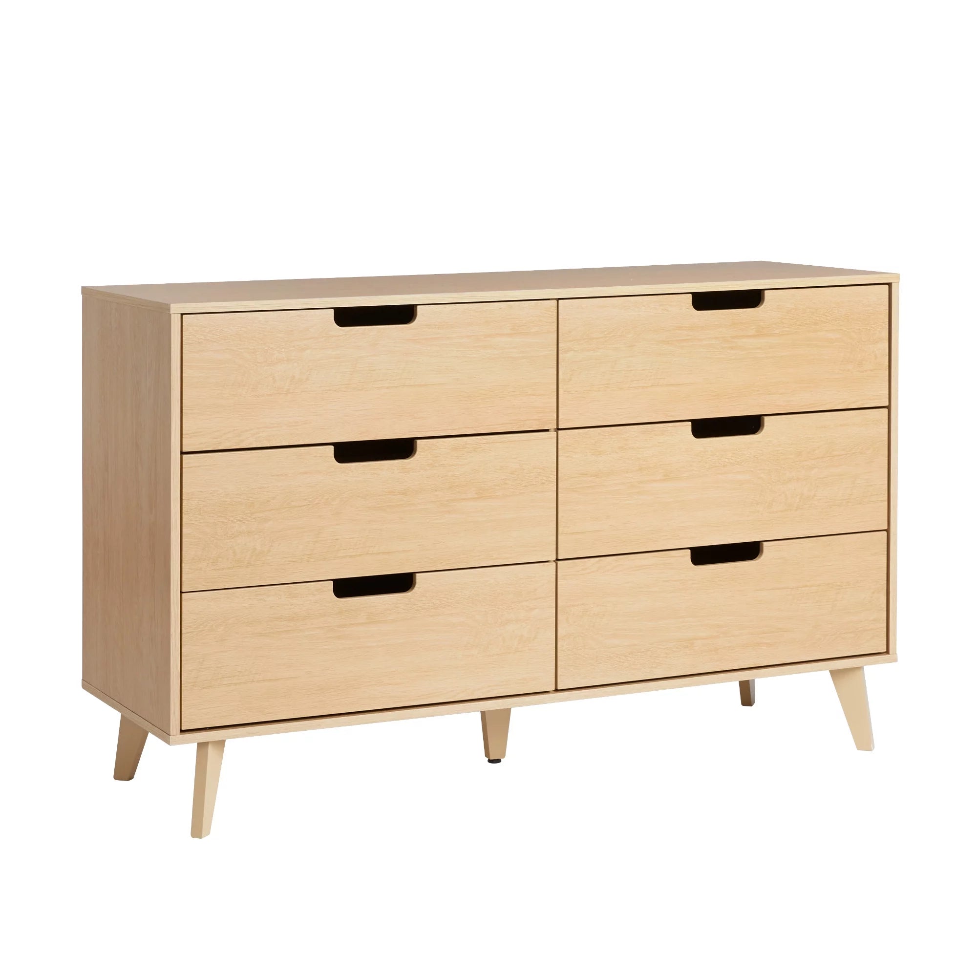6-Drawer Dresser with Cut-Out Handles K593158