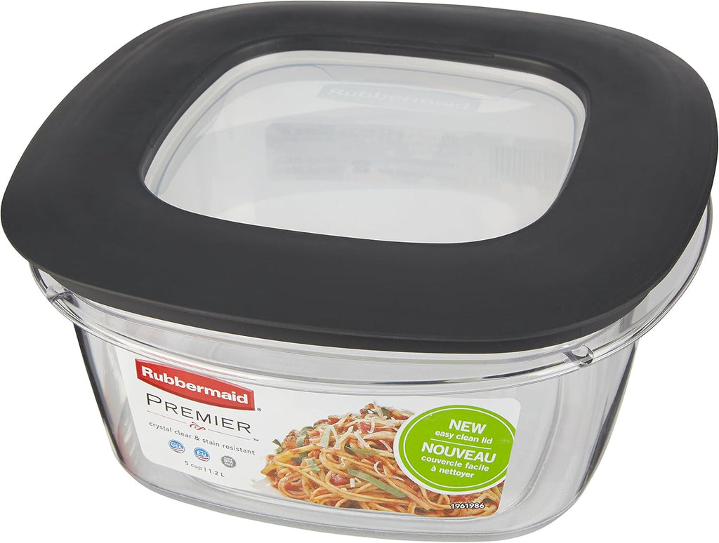 Food Storage Container 5-Cup, BPA-Free, Grey Q97903