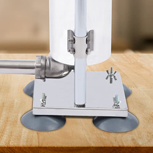 Stainless Steel Sausage Stuffer Machine with 8 Stuffing Tubes L3810