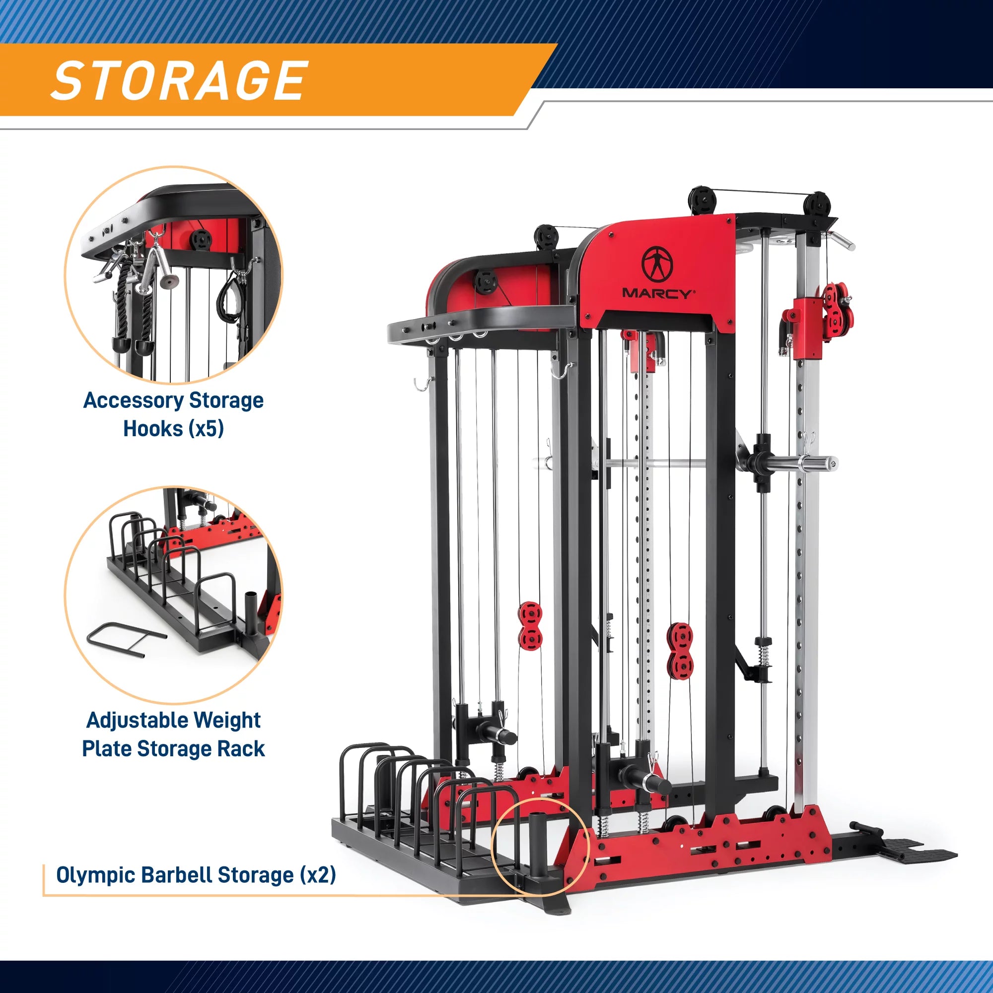 Smith Cage Home Gym System H837