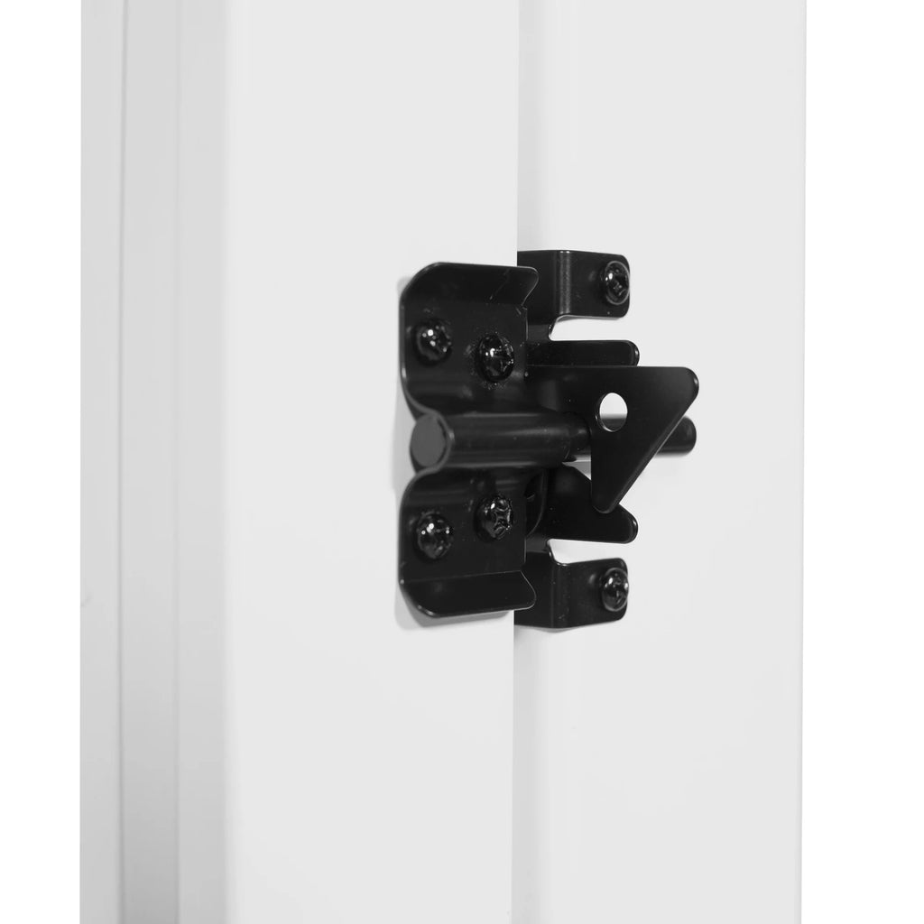 6 ft. x 42 in. White Vinyl Privacy Fence Gate R78994